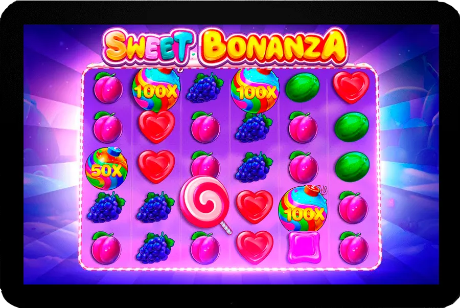 Занос автомат sweet bonanza